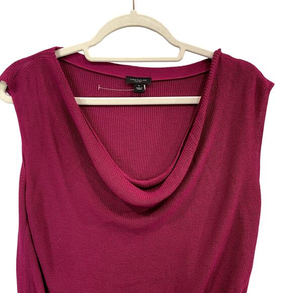 Ann Taylor Size M Sweater PUrple - Picture 2 of 10